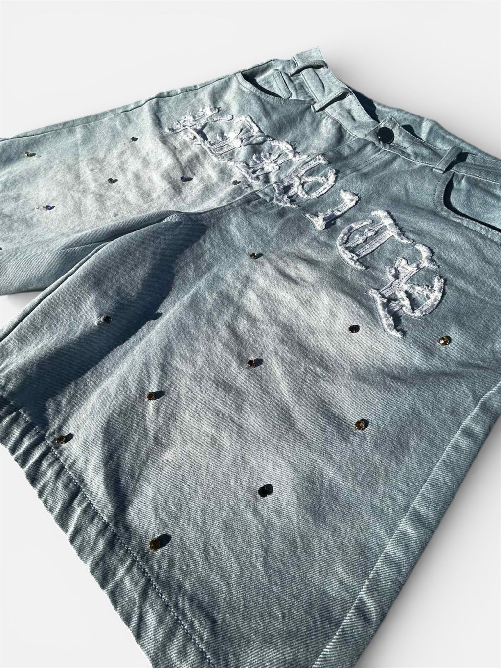 KEEPITP " Denim Jorts "