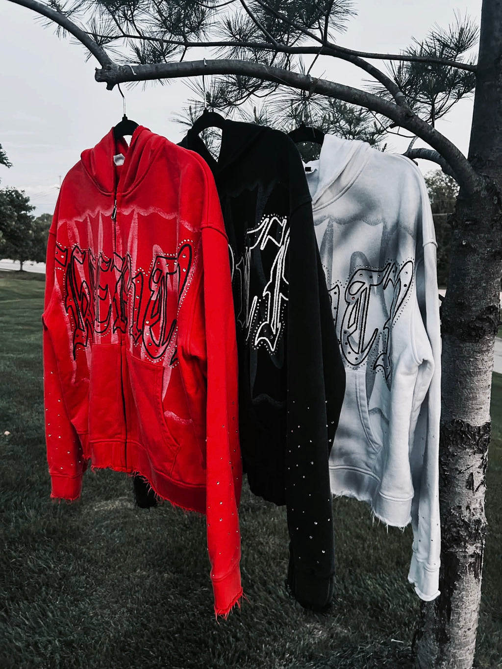 K!P Red Zip-Up Jacket