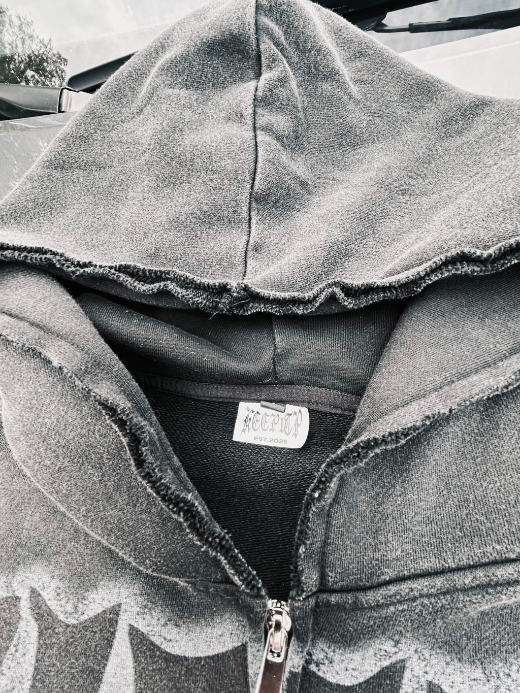 K!P Blck Zip-Up Jacket