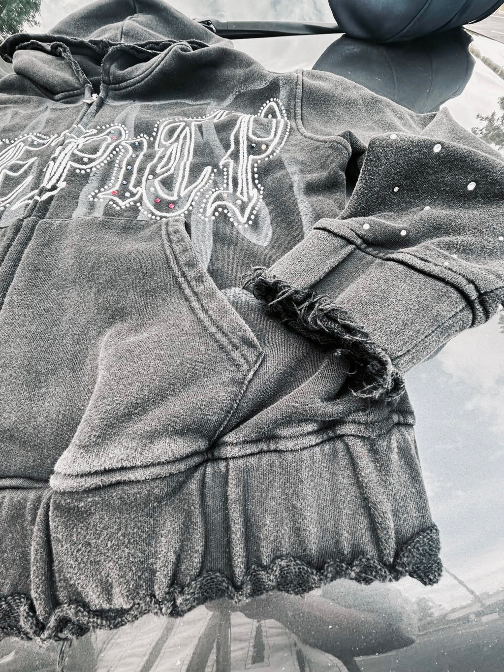 K!P Blck Zip-Up Jacket